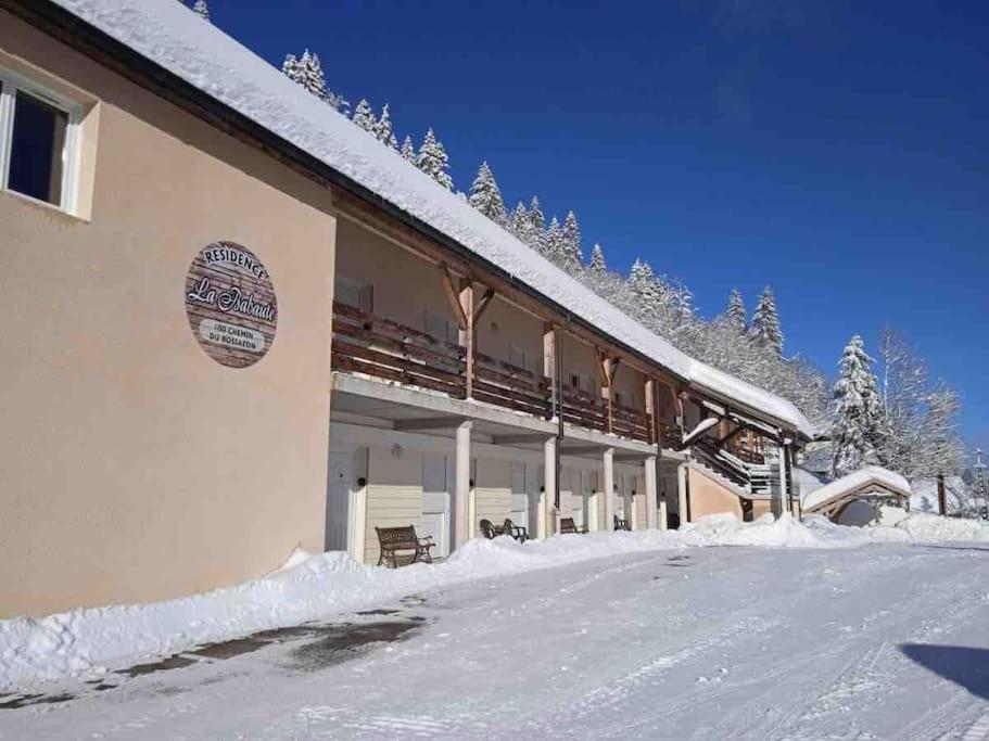 Babaute 7, Studio Typique Au Pied Des Pistes Prémanon 외부 사진