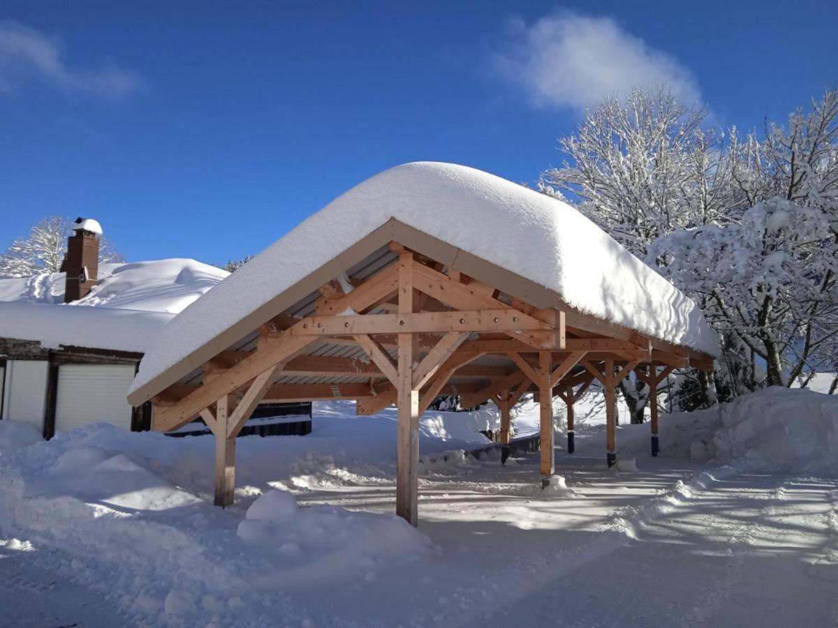 Babaute 7, Studio Typique Au Pied Des Pistes Prémanon 외부 사진